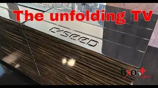 137-inches unfolding Micro  LED TV | C SEED Unfolding TV