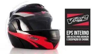 Capacete V-Pro Jet 2 Carbon - Pro Tork