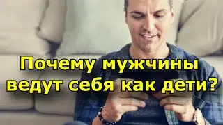 Почему мужчины ведут себя как дети?