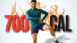 30-minute HIIT workout to burn 700 calories and lose belly fat at home (do it daily).