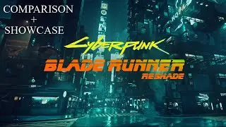 NEW Comparison + Showcase | New Classic Blade Runner Reshade | Cyberpunk 2077 | Reshade | RTX On