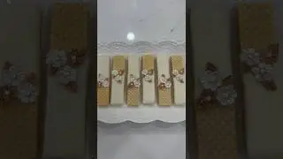 How to make chocolate covered wafer cookies #shorts #cakedecorating