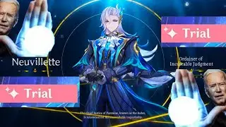 Neuvillette Trial Gameplay