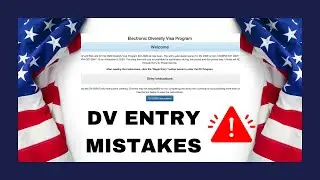 DV 2026 Lottery: Top 5 REASONS For US DV ENTRY REJECTION (Mistakes to avoid)🇺🇸
