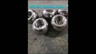 How to tapping stainless steel workpiece with CNC lathe | CNC lathe