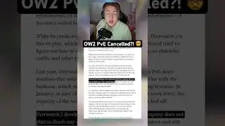 Overwatch 2 PvE CANCELLED?! #overwatch2