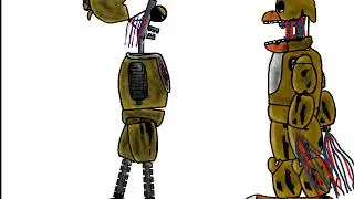 Ignited chica X Withered chica