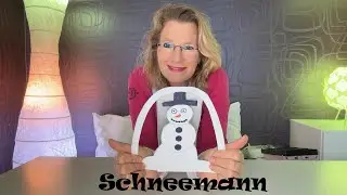Milchkarton- Schneemann basteln
