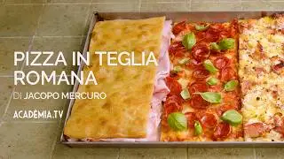 Roman pan pizza with Maestro Jacopo Mercuro