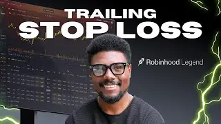 How to set a TRAILING STOP LOSS in Options Trading? | Robinhood Legend