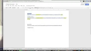 Google Docs Template Hack