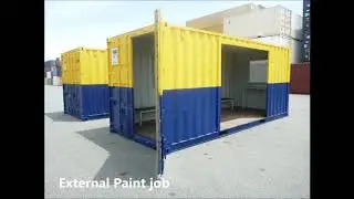 Windows or doors, benches or floors! Check out our video for some container inspiration