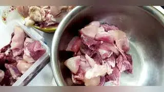 засолка мяса для будущей колбасы