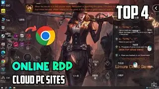 Top 4 *Online* RDP Cloud PC almost free🖥️ || Open Computer from Web Browser🔥