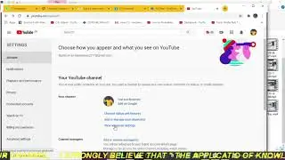 How To Change Channel URL|Custom URL For Youtube Channel