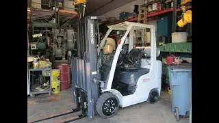 FOR SALE!! 2013 Nissan Unicarriers MCP1F2A25LV Cushion Tire Forklift Truck 5k Load