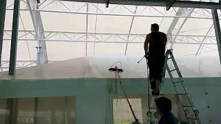Мытье шатров штанга + WFP технология