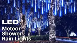 LED Meteor Shower Rain Lights