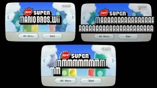 New super mmmmmm,New super maaaaaaa and new super mario bros wiiiiiiiii mashup (credits in desc)