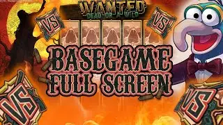 WE HIT A FULLSCREEN VS ON WANTED DEAD OR A WILD FOR HUGE PROFITS!!