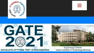 GATE 2021 Exam 