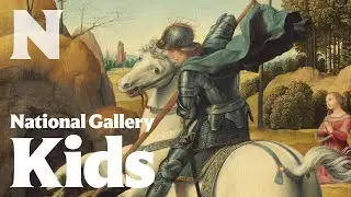 Saint George and the Dragon, c. 1506, Raphael