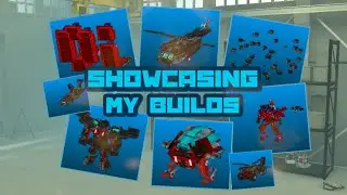 SHOWCASING MY BUILDS | Blocky Cars Online | 1k Sub Special