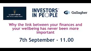 Why the link between your finances and your wellbeing has never been more important...