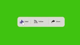 Green Screen FB Like, Follow, Share Only | Chroma Key| Copyright Free | Pasvan Bros | 2021.