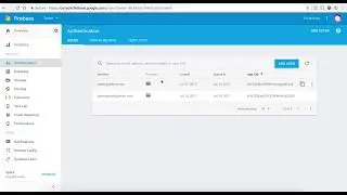 FireAdmin   Step 10   Authorization   Firebase admin console