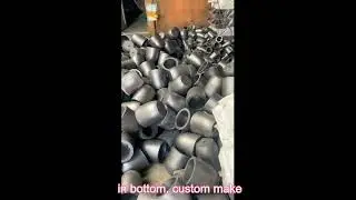 custom make graphite crucible, with hole in bottom