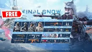 *FREE GIVEAWAY* COD MOBILE SEASON 11 FINAL SNOW MAX BATTLEPASS I SEASON 11 BATTLE PASS FULL DETAILS