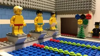 Lego Olympics Swimming