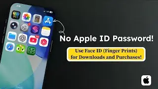 Download & Buy Apps Without Typing Your Apple ID Password!