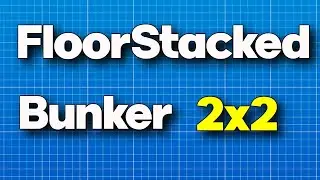 FloorStacked Double Bunker 2x2 in RUST…