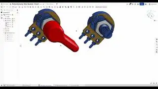 OnShape - Potentiometer Dial Design for 3D Printing