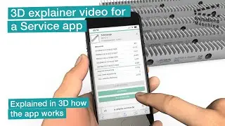 Explainer video for a service app