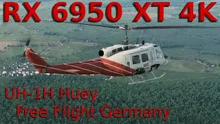 DCS UH-1H Huey: Cold War Germany - Free Flight - RX 6950 XT 4K