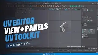 UV Editing Panel Layout - Maya Tips and Tricks