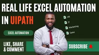How to Automate Excel Tasks in UiPath | Consolidate & Filter Data Step-by-Step