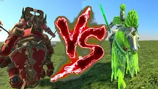 Killgore Slaymaim VS The Green Knight. Total War Warhammer 3