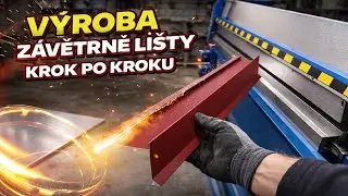 Jak vyrobit závětrnou lištu z plechu