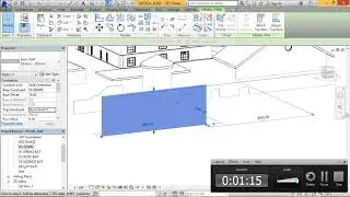 Revit Dersi 23 Duvarda Şeffaf Boşluk Açma