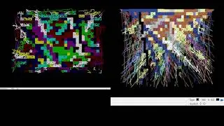 Random Line Drawing ZX Spectrum vs Commodore 128