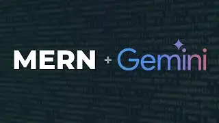 How to use Gemini API in MERN stack applications | Gemini API integration and model training.