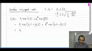 Second order system natural response-critically damped and underdamped