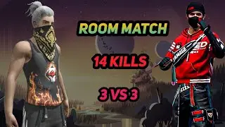 FF room match/ 14 kills/ gameplay/ #freefire #youtubeshorts #warloop #youtube #damage #b2k