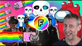 Nyan Cat X Megalovania X Among Us X Nice X Astronomia (FLEAK MASHUP) [Meme Songs]