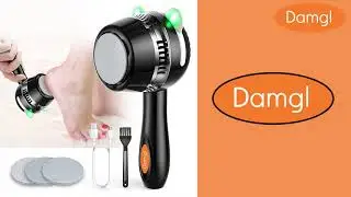 Электропемза Damgl-08 черная/Терка для ног Damgl-08/Пемза для ног Damgl-08