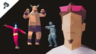 Auto-rigging and Animating lowpoly characters with Mixamo (Low Poly Ultimate Pack - Unity)
